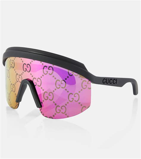 masque reutilisable gucci|Designer Mask Sunglasses for Women .